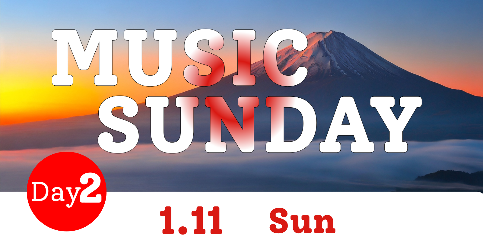 MUSIC SUNDAY Day2