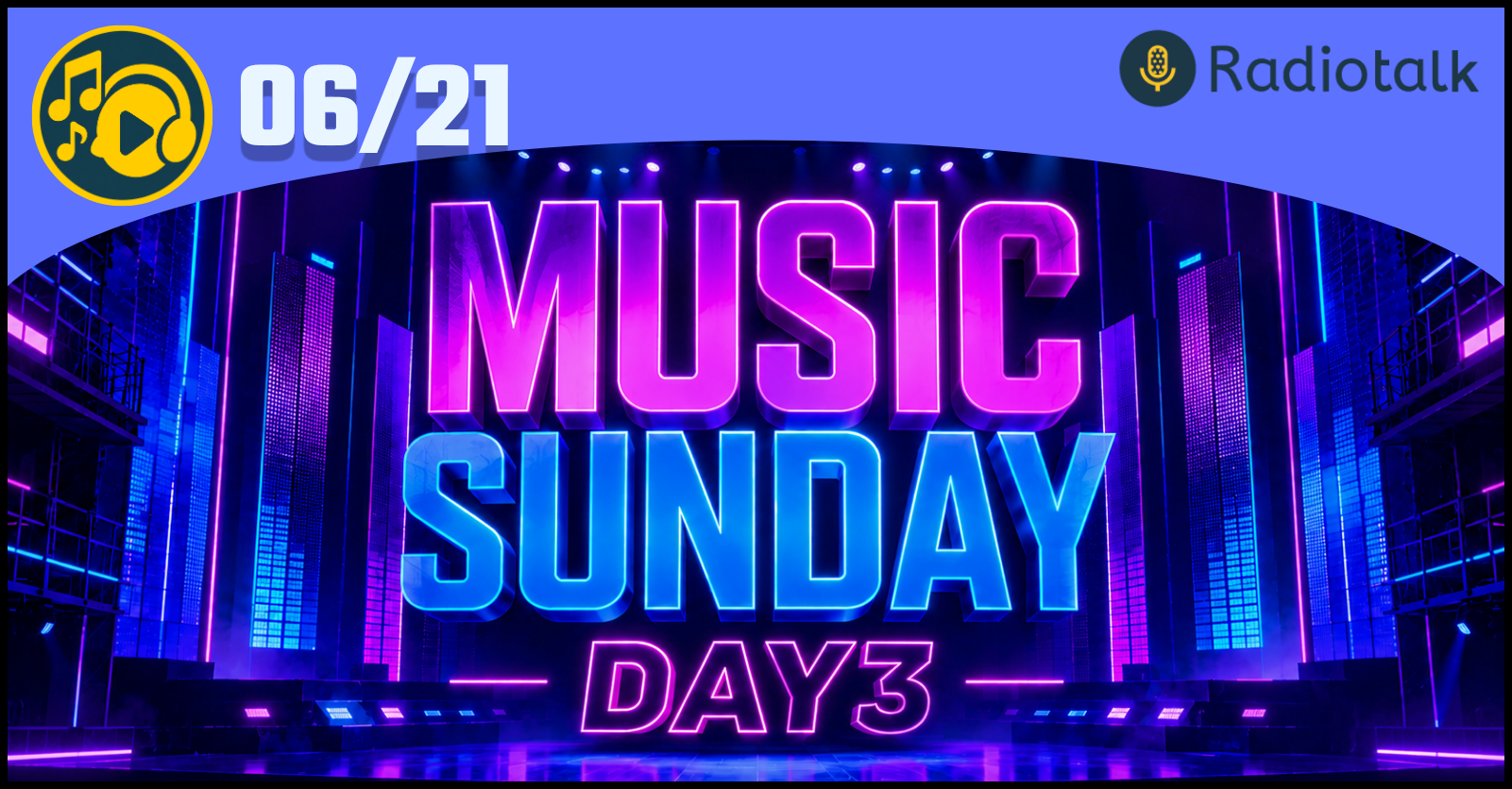 【エントリー配信者募集】MUSIC SUNDAY DAY 3