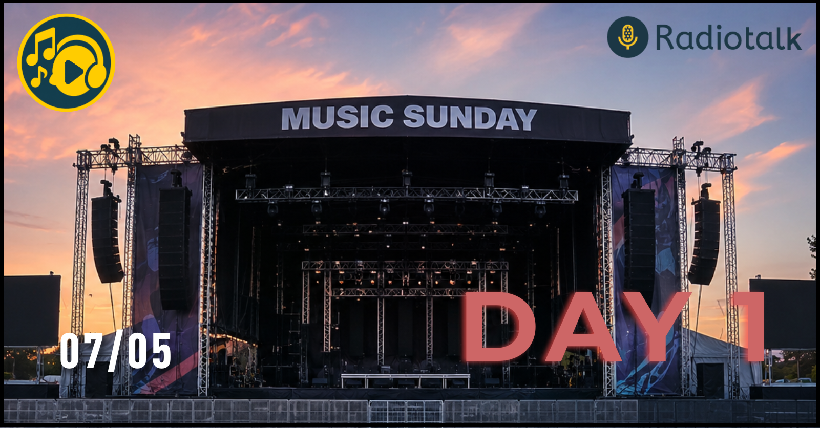 【エントリー配信者募集】MUSIC SUNDAY DAY 1
