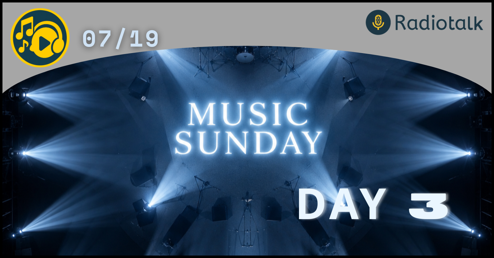 【エントリー配信者募集】MUSIC SUNDAY DAY 3
