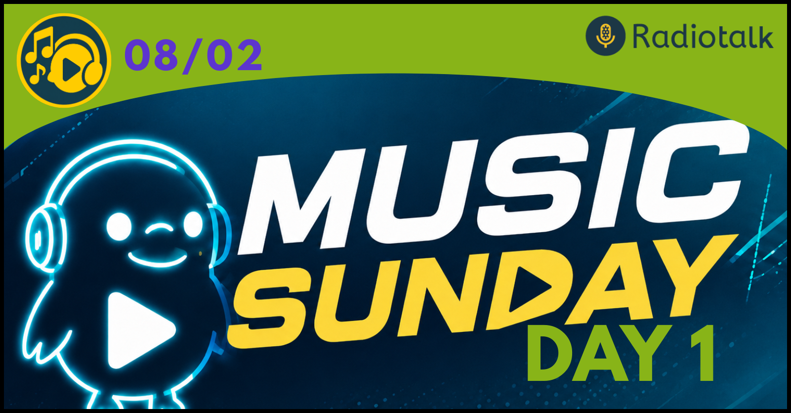 【エントリー配信者募集】MUSIC SUNDAY DAY 1