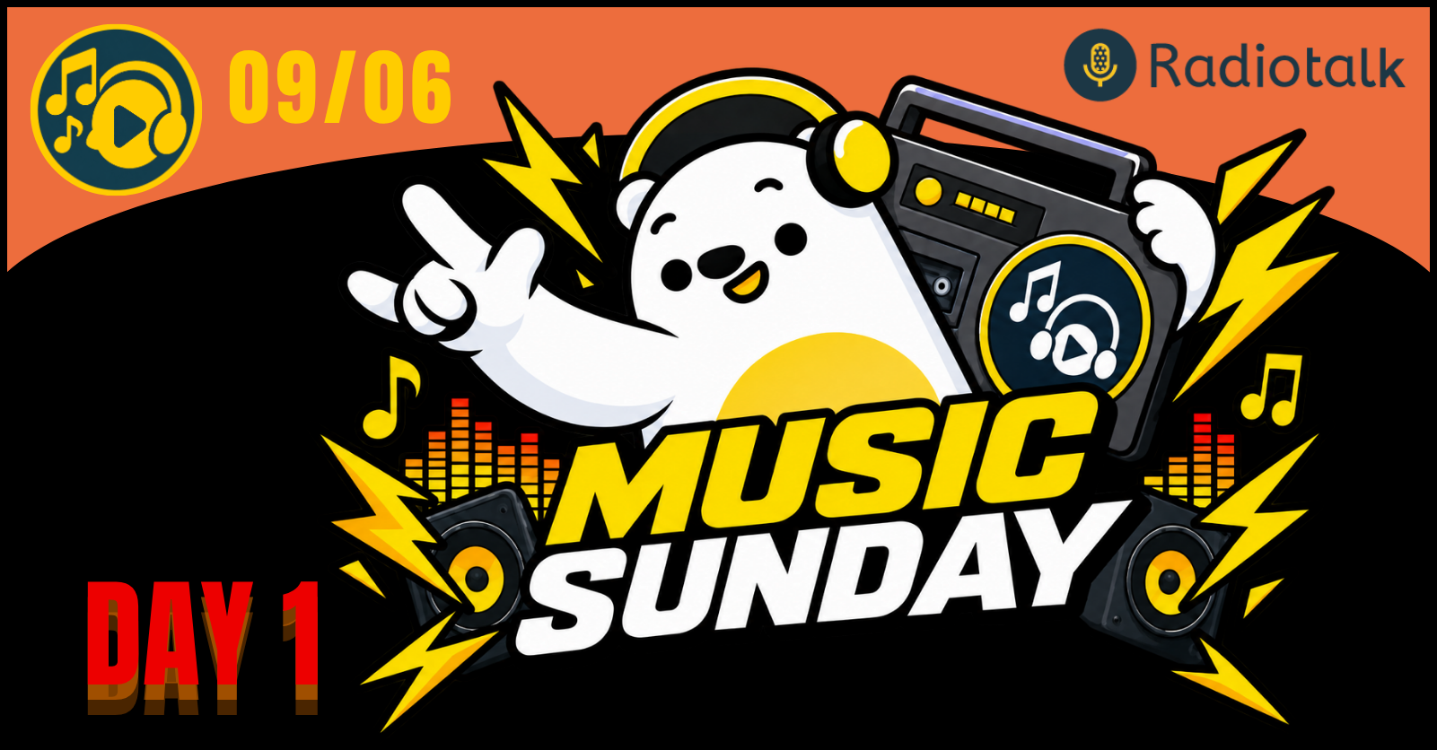 【エントリー配信者募集中】MUSIC SUNDAY DAY 1