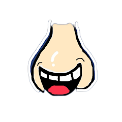 鼻で笑っていかない？