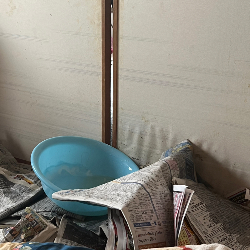 雨漏りのち、壊滅www