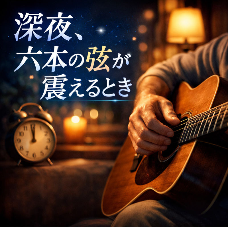 【朗読】深夜、六本の弦が震えるとき