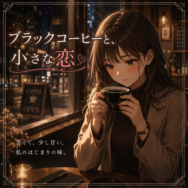 【朗読】ブラックコーヒーと、小さな恋
