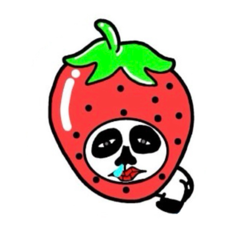いちごかぶる🐼
