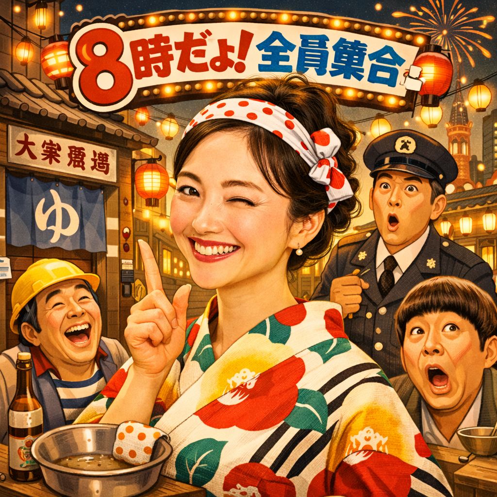 1/27,内山noripの8時だょ！全員集合〜✨️