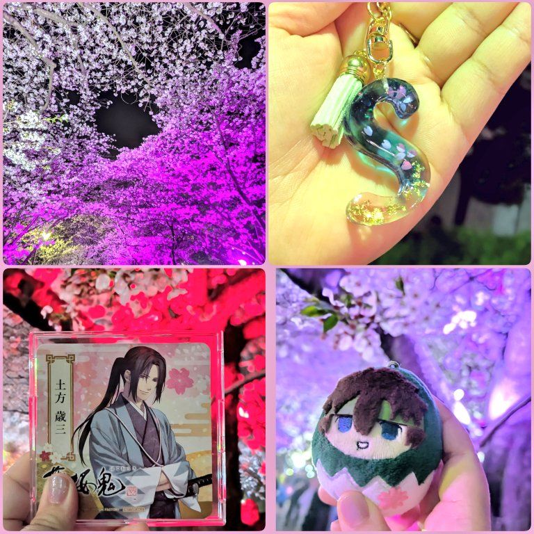 夜桜花見とかの話🌸