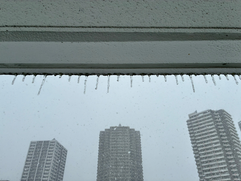 朝イチで水が出ない⁉️水道凍結して…