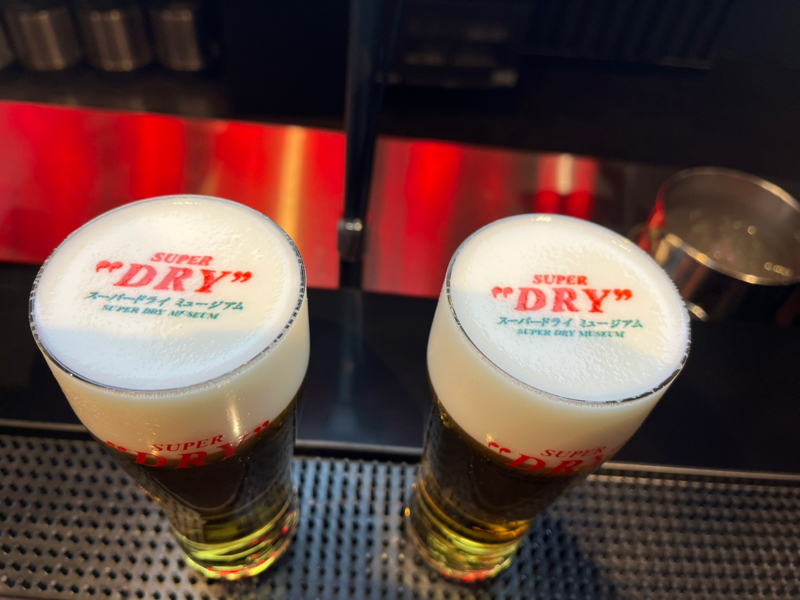 アサヒスーパードライミュージアムに行ってきました