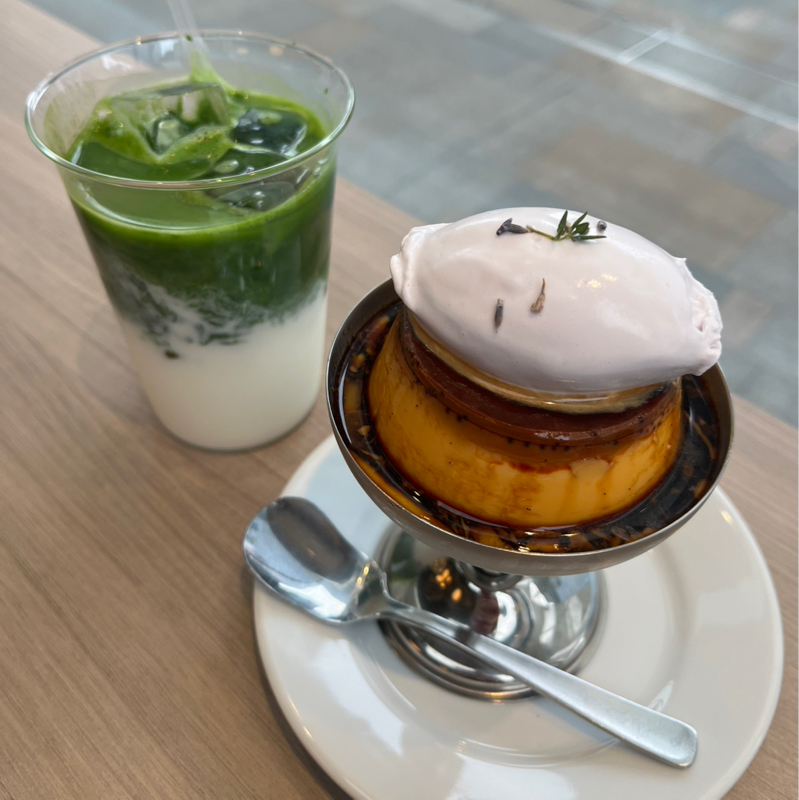 feb's coffee & scone TOKYOで季節限定のプリンを食べました