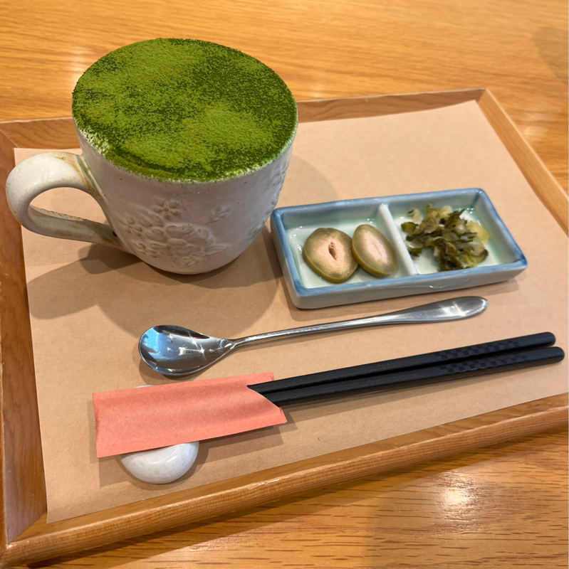 「やまう」の茶寮でパフェ食べてきました