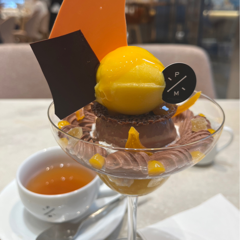 ピエールマルコリーニでパフェ食べてきました