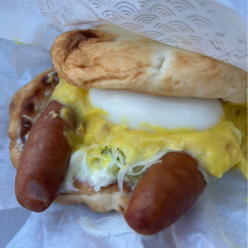 駆け込みで月見バーガー食べてきました