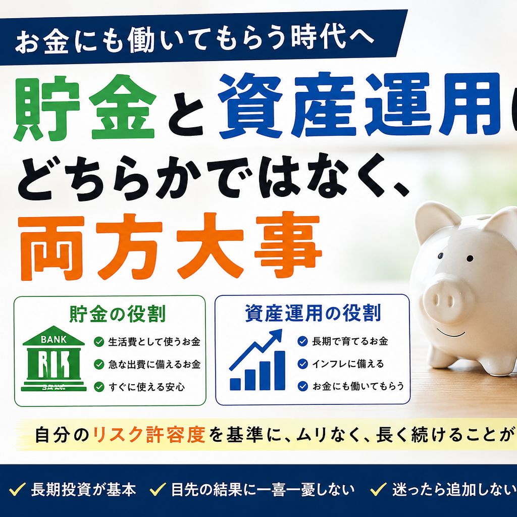 【今日はお金回】資産運用について