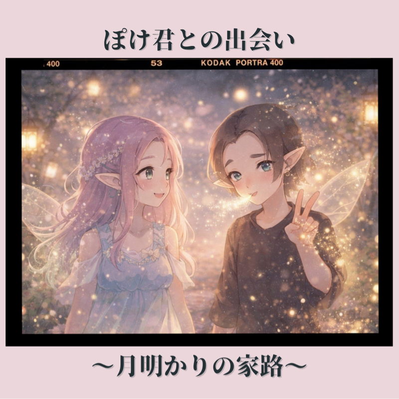 ぽけ君との出会い🧚‍♂️🌕