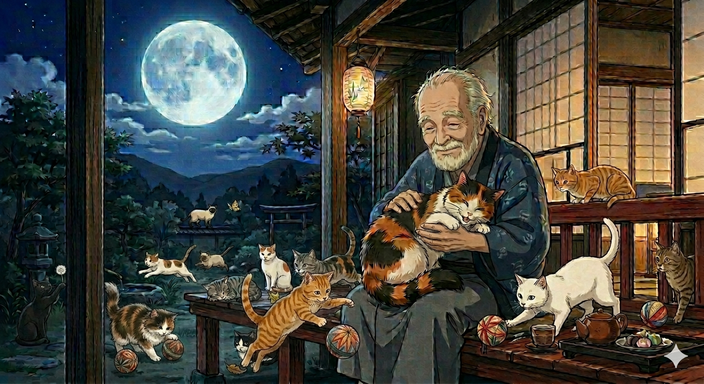 第十四夜　神田の看板猫　茶トラの団子