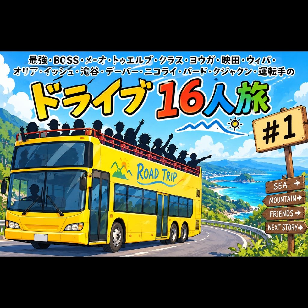 「ドライブ１６人旅」　―１―　(朗読)
