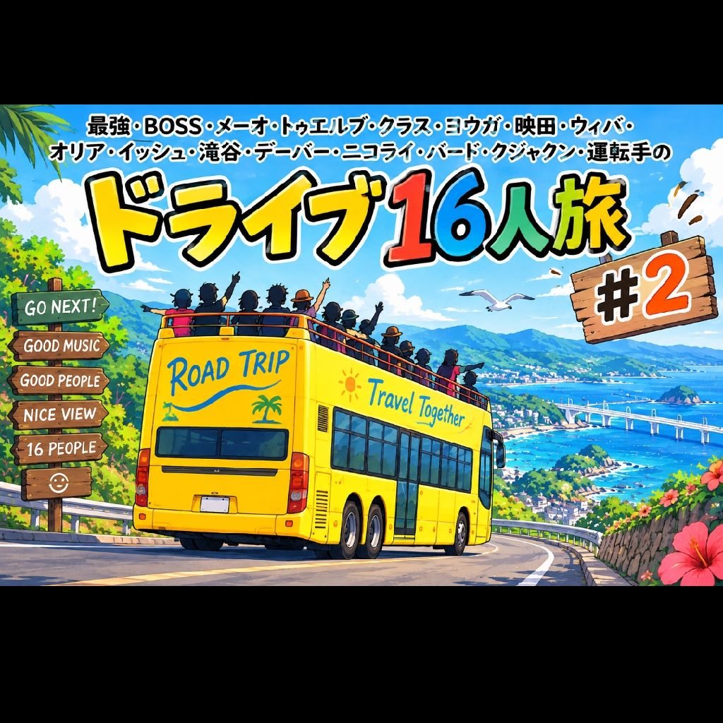 「ドライブ１６人旅」　―２―　(朗読)