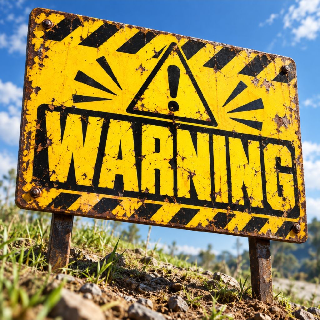 「WARNING」