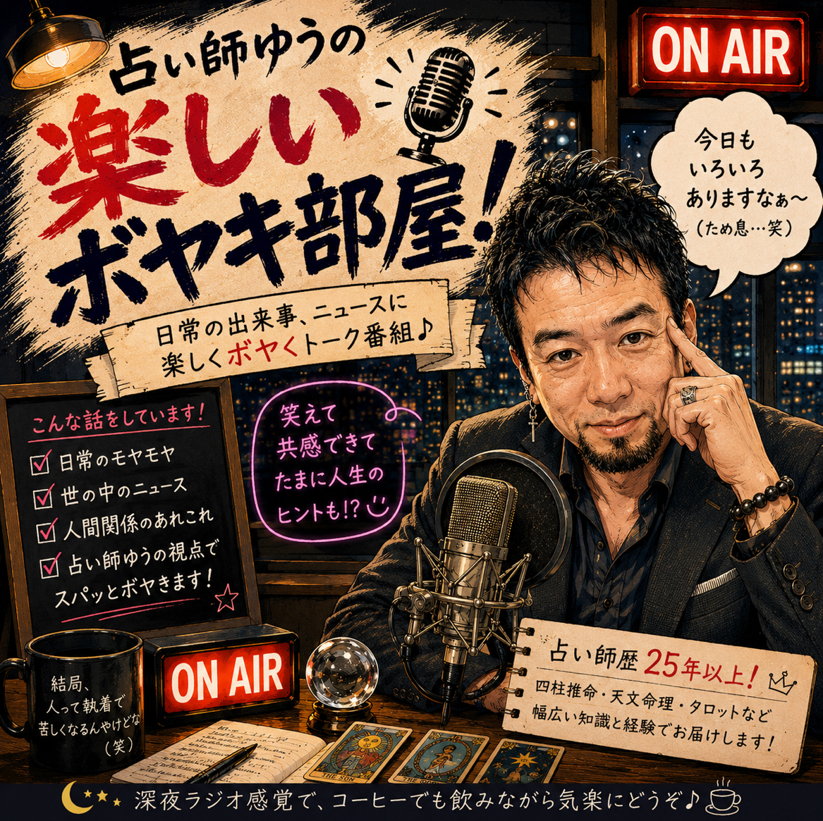     占い師ゆうの楽しいボヤキ部屋
