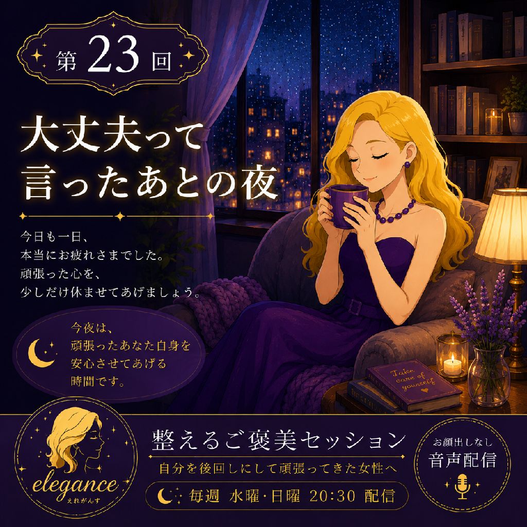大丈夫って言ったあとの夜
