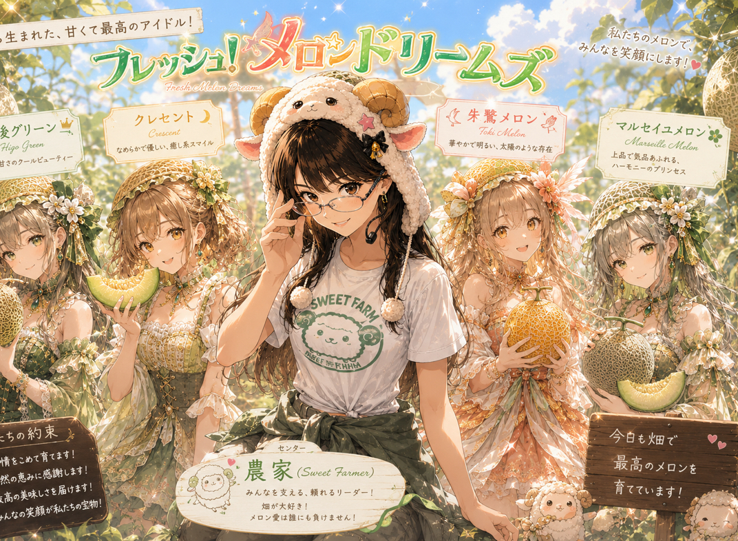 メロンドリームズのつぶやきカフェ