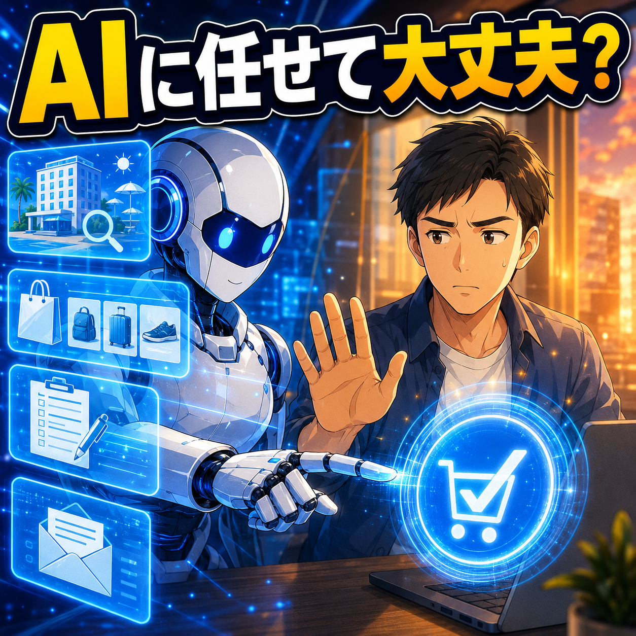 AIにWebサイトの操作を任せても大丈夫？