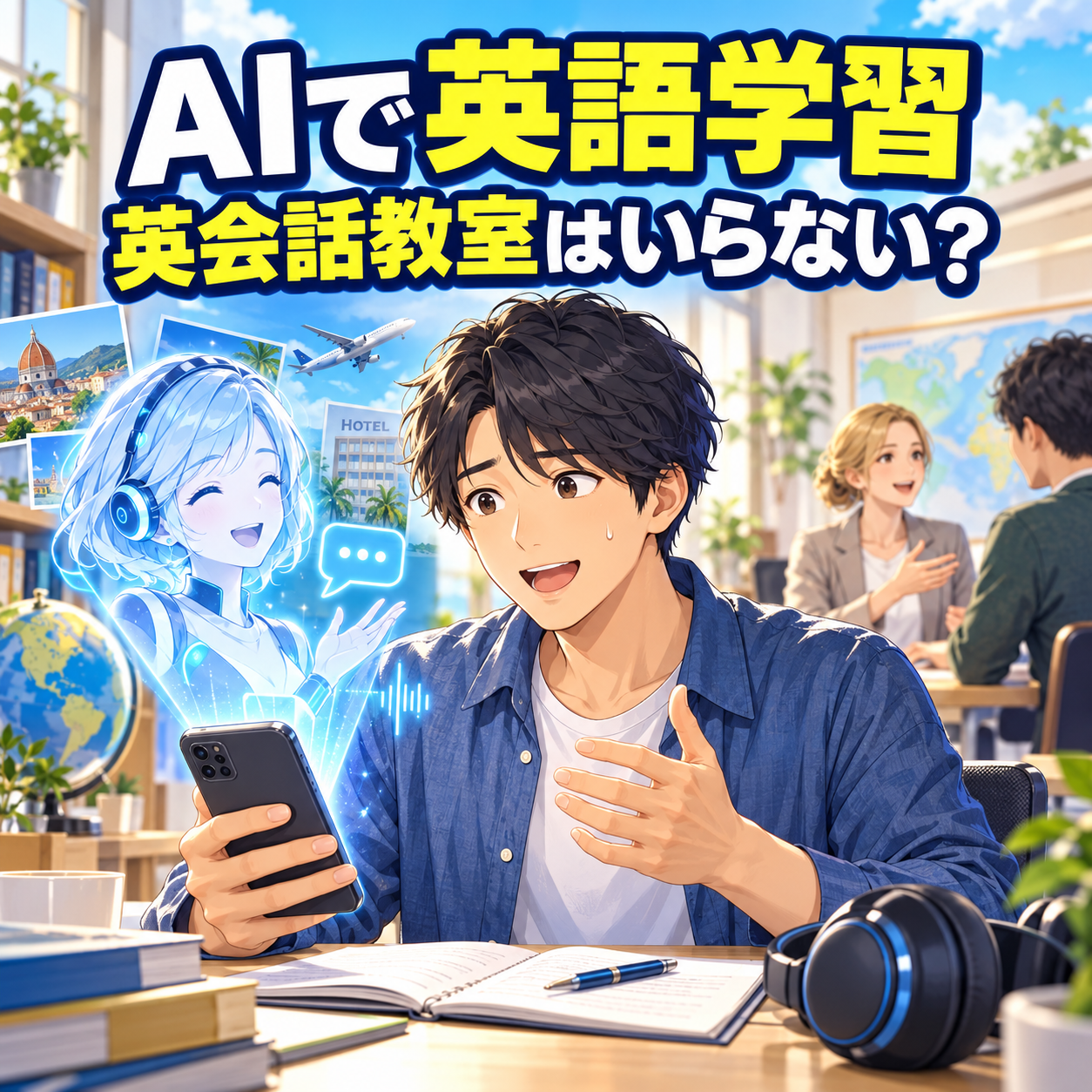 AIで英語学習すると、英会話教室はいらなくなる？S3-123