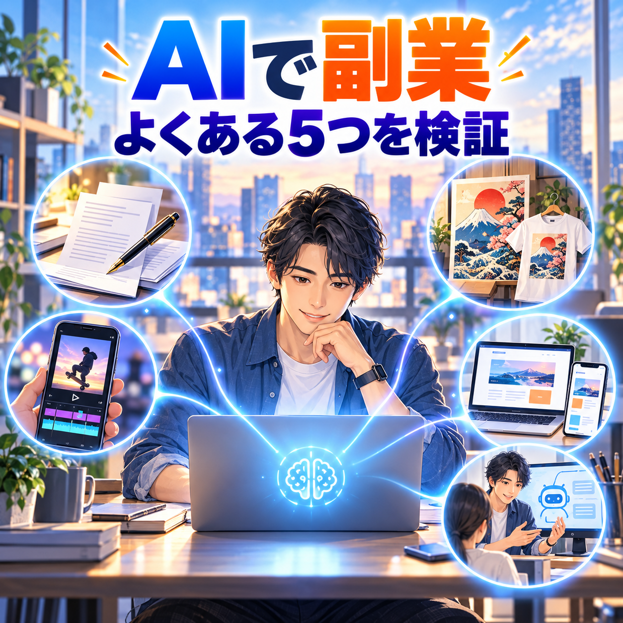 AIで副業は本当にできる？よくある5つを初心者目線で検証s3-125