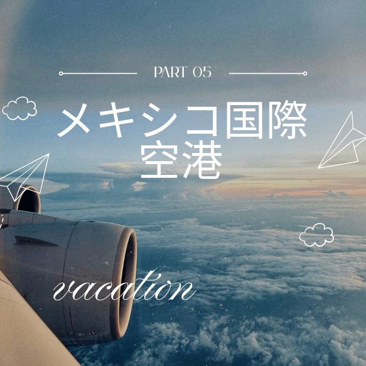 #065 メキシコ🇲🇽フライト✈️編④空港直結ホテル🏨