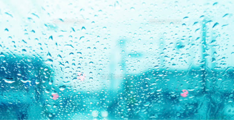 雨の夜は収録を…
