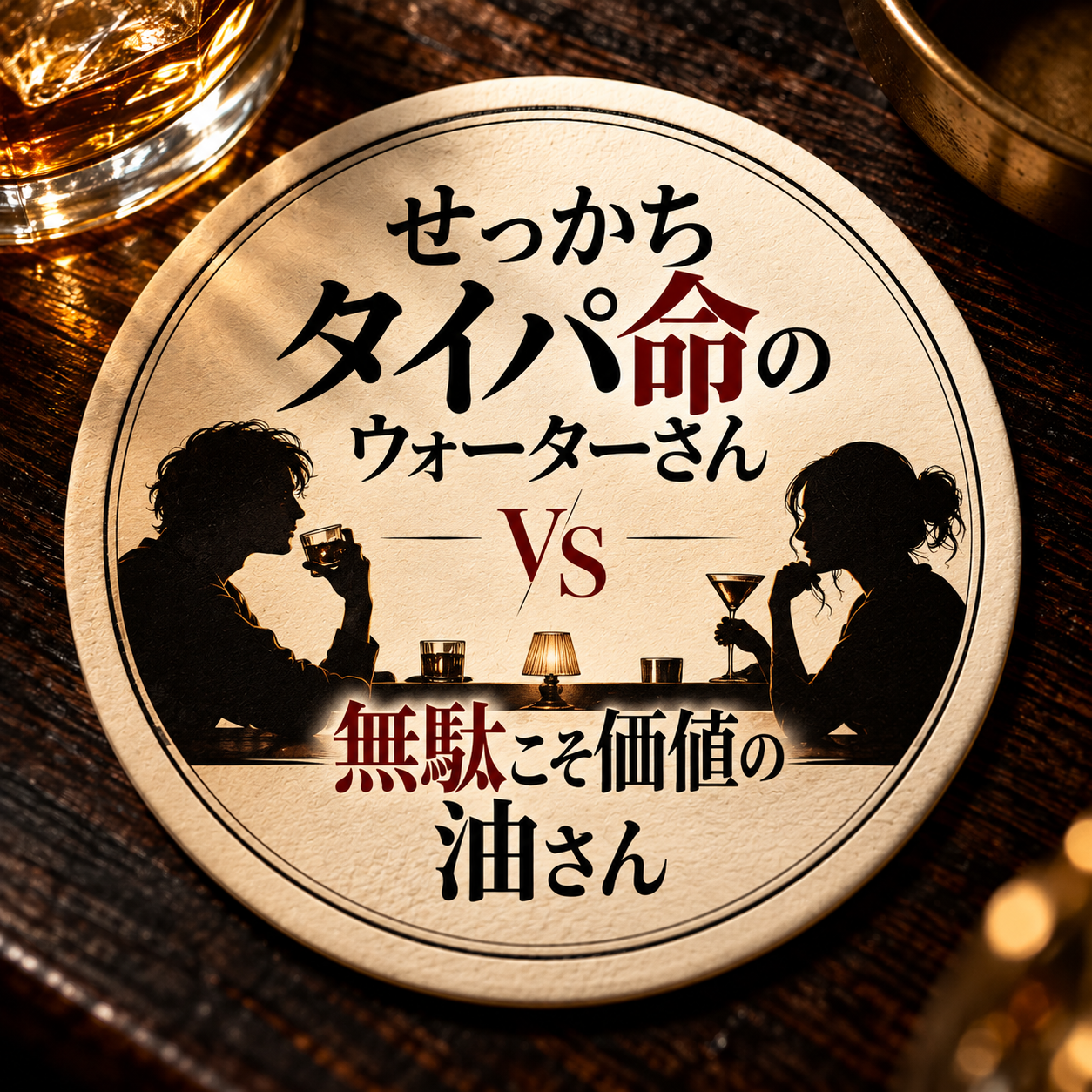 せっかちタイパ命のウォーターさんVS無駄こそ価値の油さん
