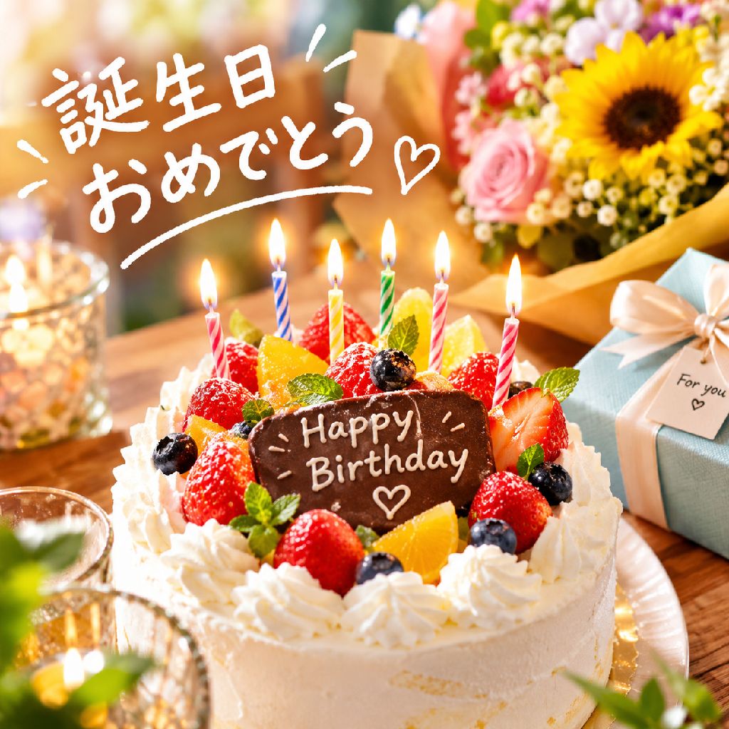 誕生日を祝おうの巻