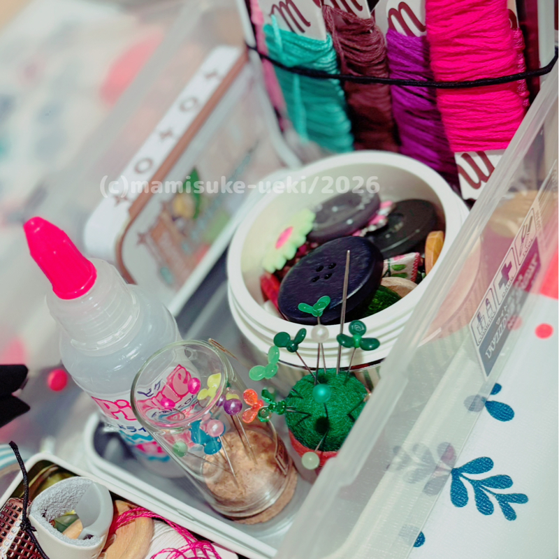 @:1058「まち針とカイロとゴールデンボール」