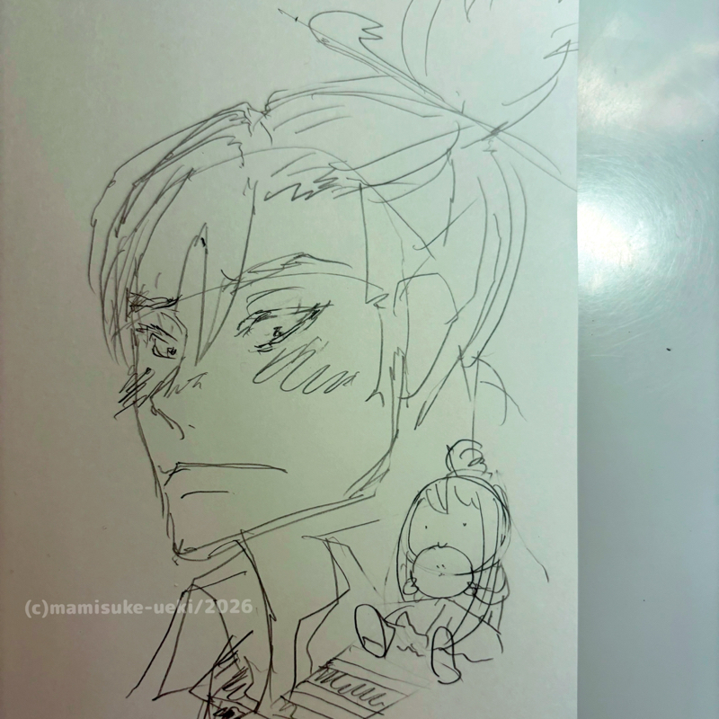 @:1077【俺の原稿】病気を治すために描く【手伝って!】