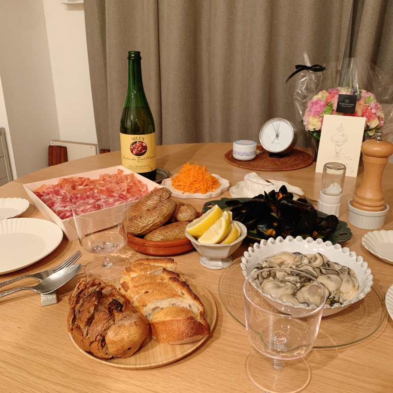 「胃が合う」お茶会(36)念願のシードル会 前編