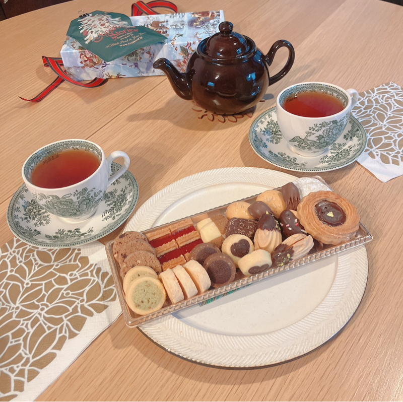 「胃が合う」お茶会(83)胃が合うふたりのクッキークリスマス