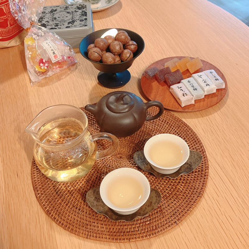 「胃が合う」お茶会(89)グミと中国茶は合うのか？