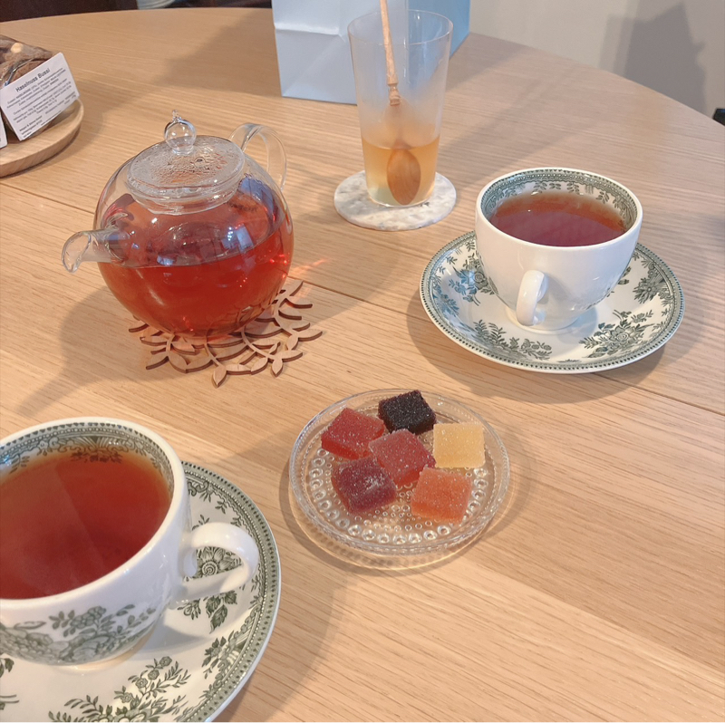 「胃が合う」お茶会(93)フランスに帰ってきました、マドモアゼル。