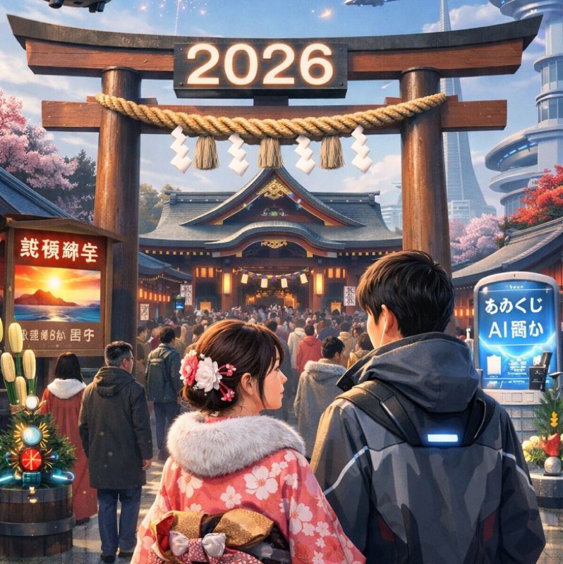 2026年初詣と古事記の話