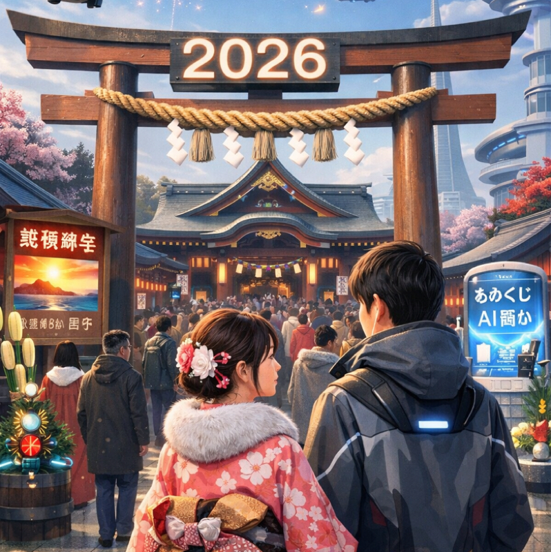 2026年の初詣の話