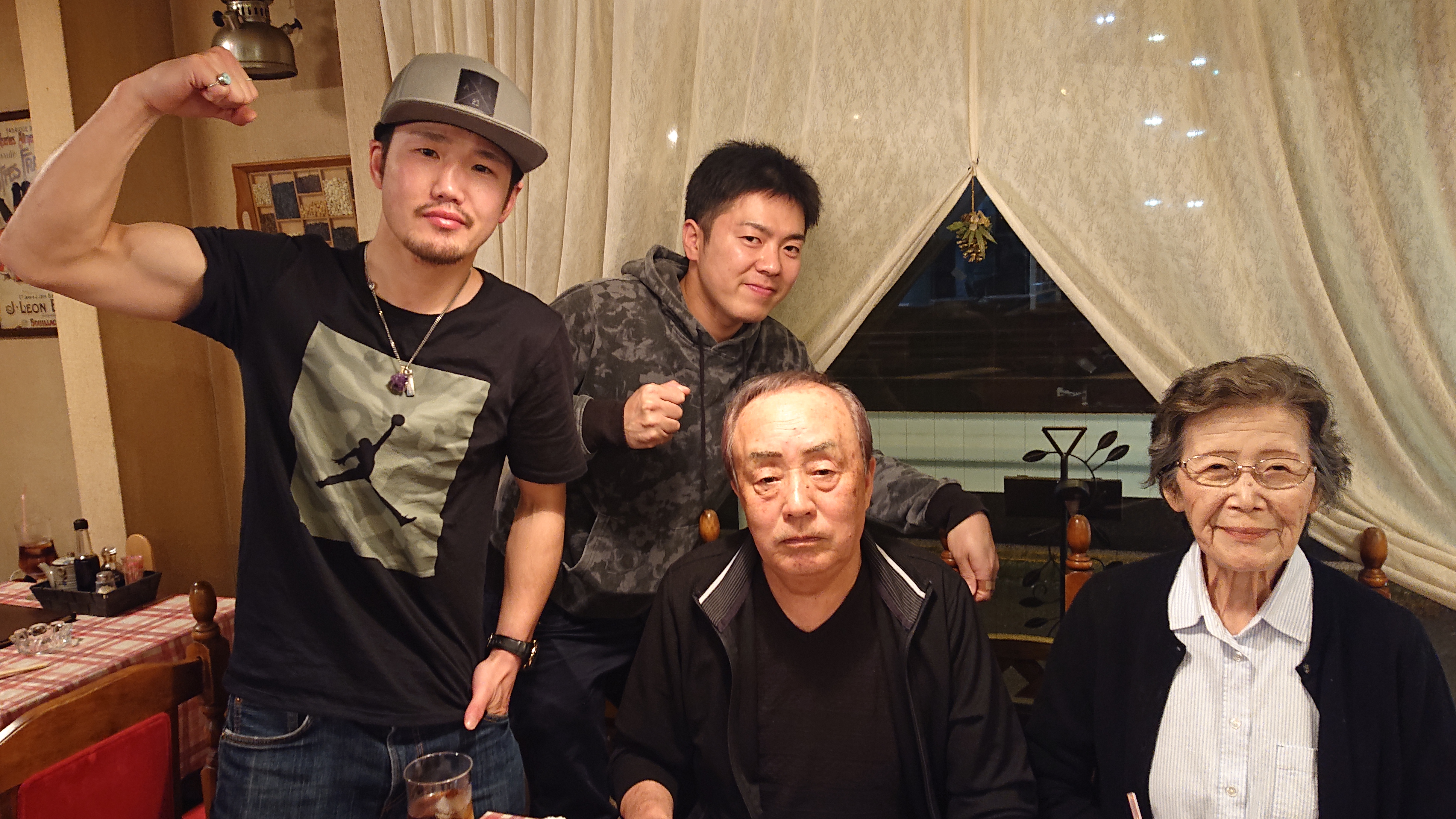 試合告知からのお肉（＾◇＾）