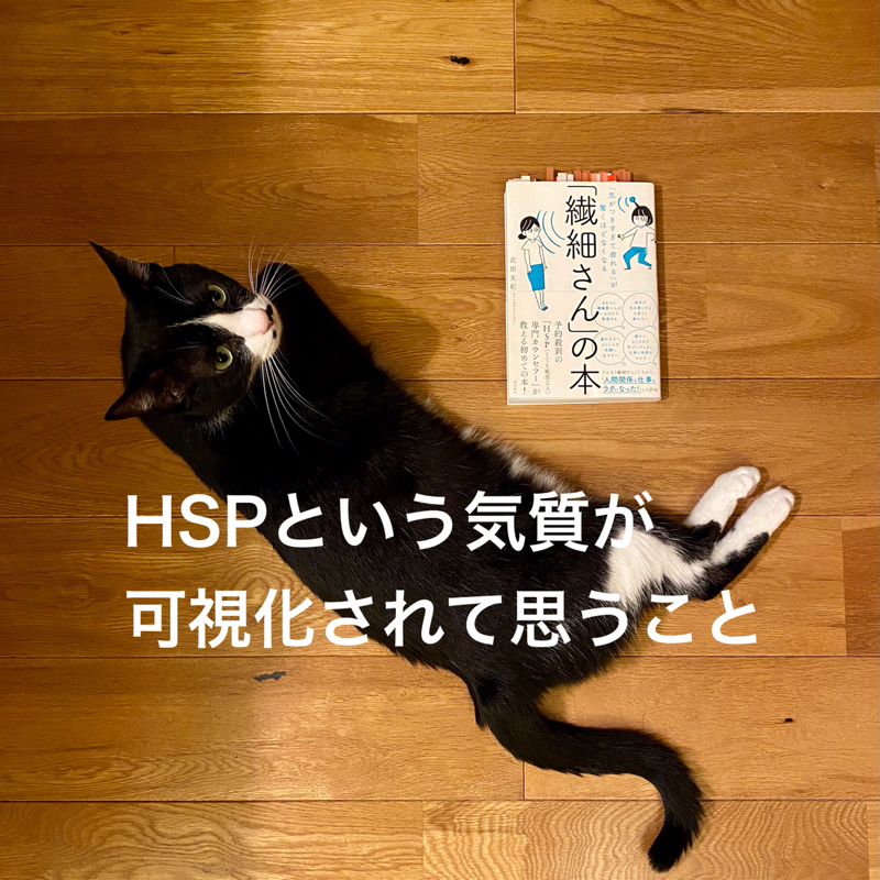 #375 HSPという気質が可視化されて思うこと