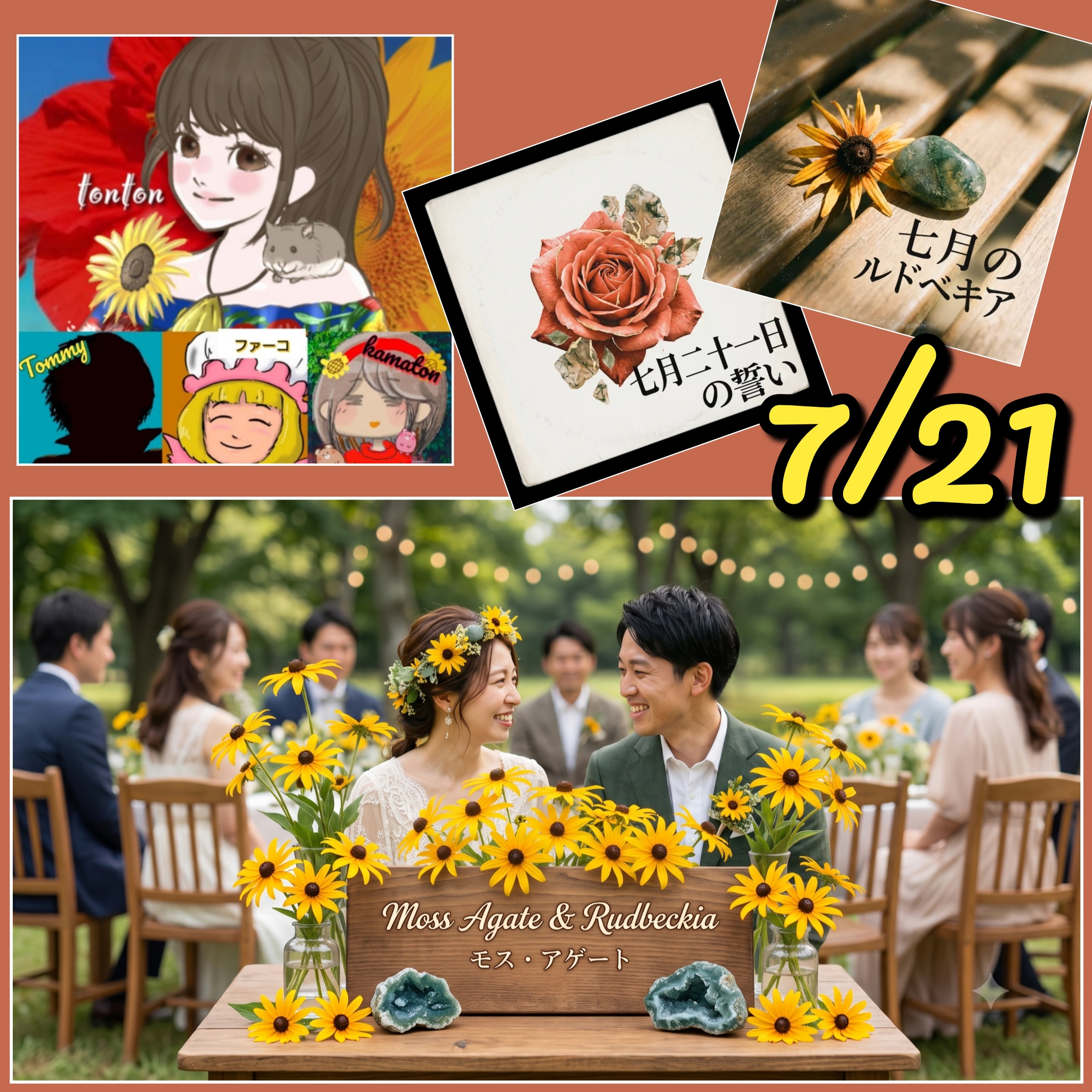 1890 📀7月21日の記念日ソング❣️HappyTimeにありがとぅん♫