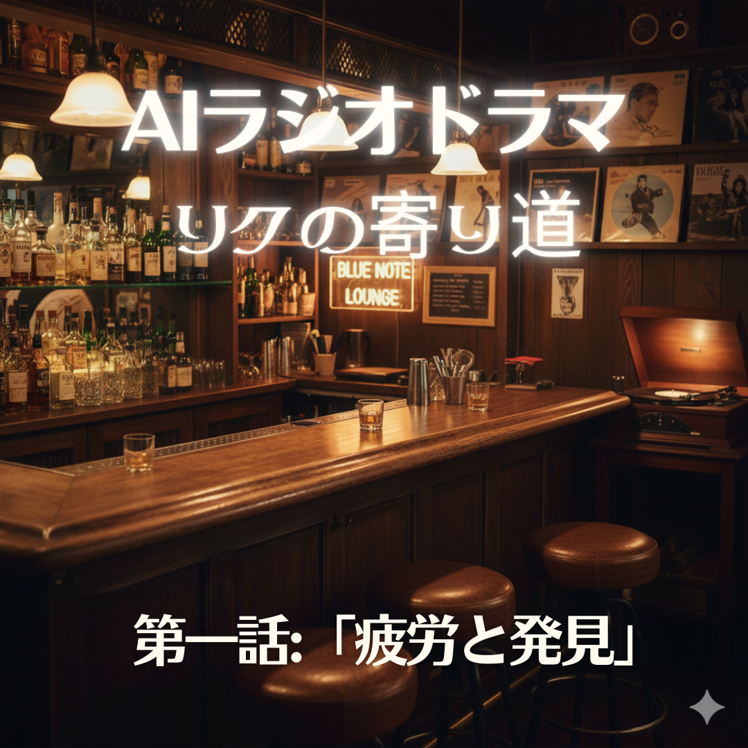 AIラジオドラマ「リクの寄り道」第一話:疲労と発見