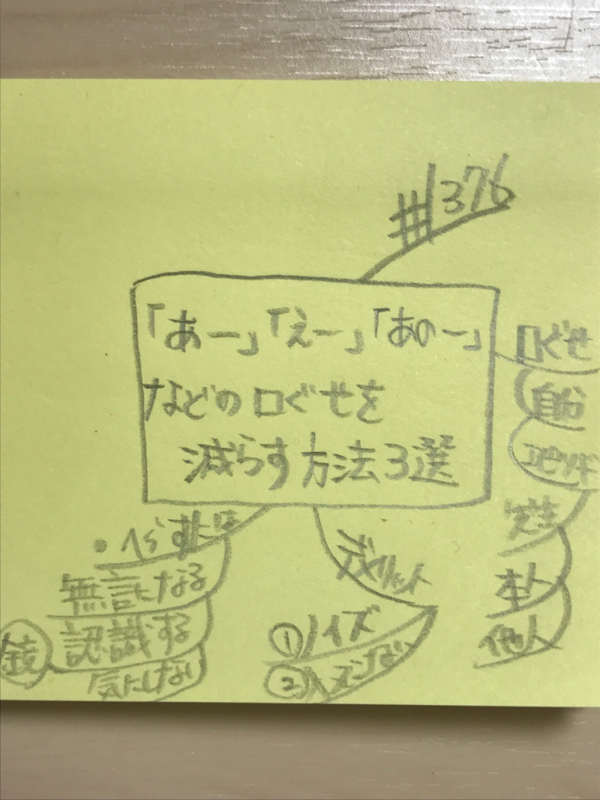 #1376 「あー」「えー」「あの〜」などの口ぐせを減らす方法3選
