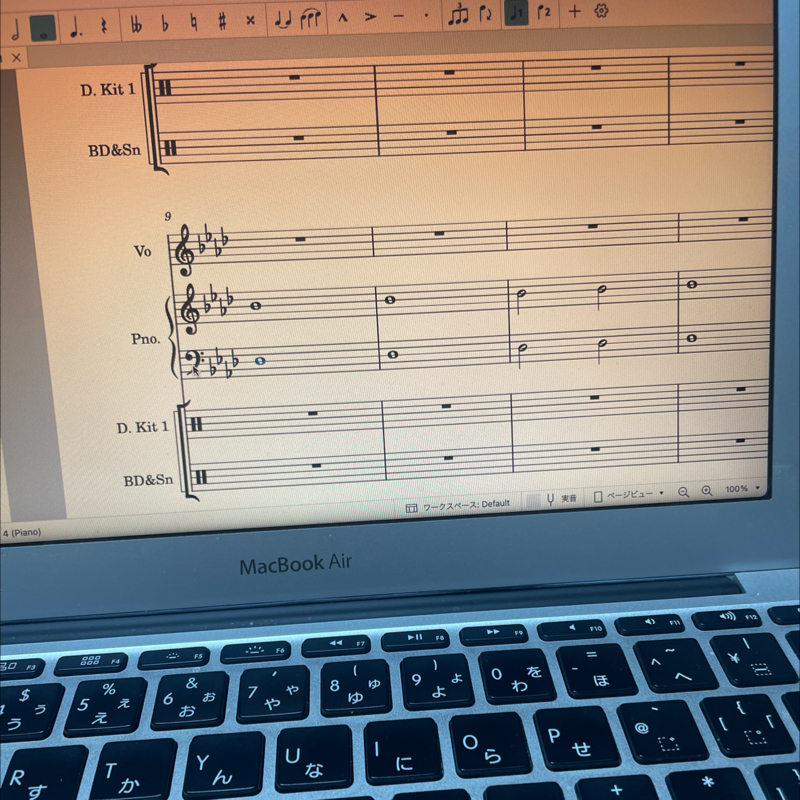 #  おしゃべりしながら音楽制作③