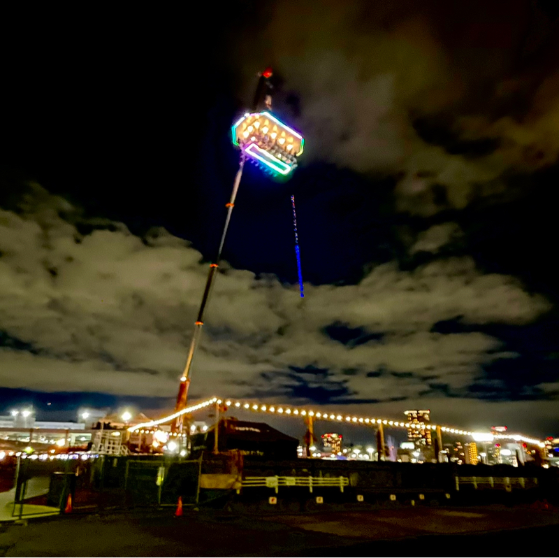 大阪帰省　宙吊り飯をただ観るだけの前